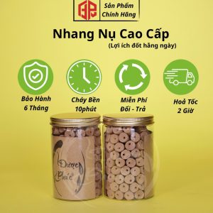 Nụ trầm xông nhà cao cấp Được Phúc – 6 ưu điểm nổi bật, trầm sạch 12 năm tuổi.